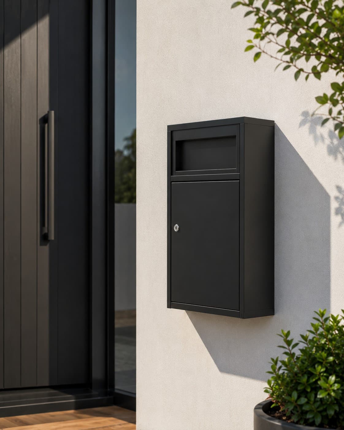 Parcel box installed at Australian home