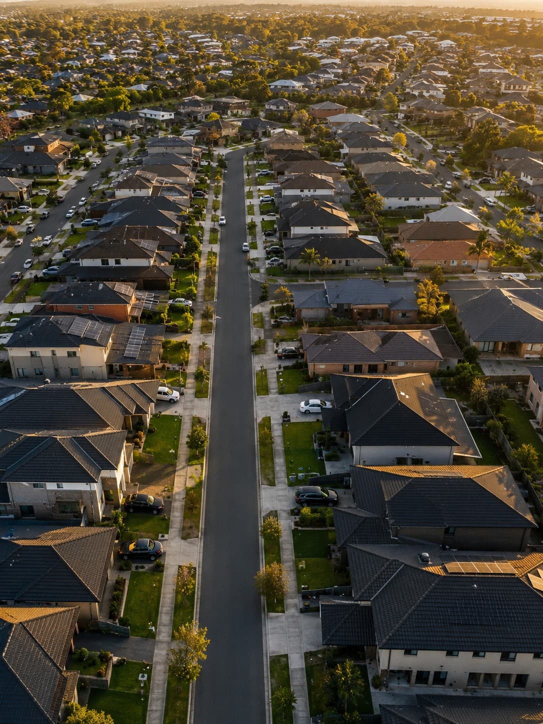 Australian suburban street